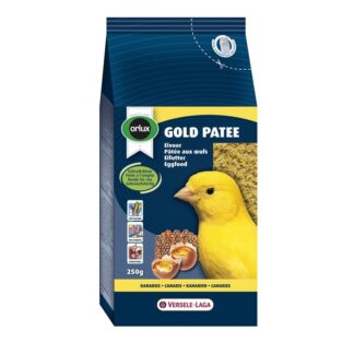 Αυγοτροφή κίτρινων καναρινιών Versele Laga Orlux Gold Patee  250gr