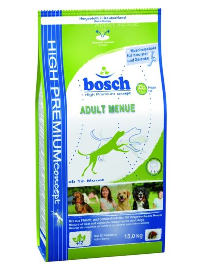 0171 8938 AdultMenue 416x555 - Ξηρά τροφή για ενήλικα σκυλιά, Bosch ADULT MENUE 3kg