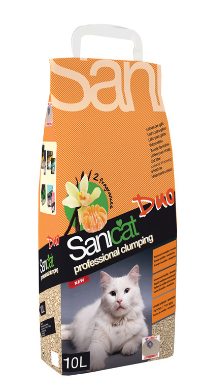 0172 8788 sanicat litera vainilla man - Άμμος γάτας Sanicat Professional Duo Clumping 10lt (μακρύτριχες - χοντρός κόκκος)