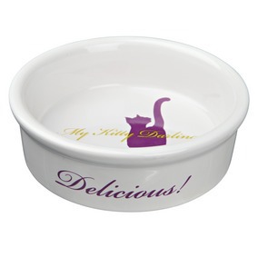 0173 6497 keramiko piato gatas 2 - Κεραμικό πιάτο Trixie My kitty Darling