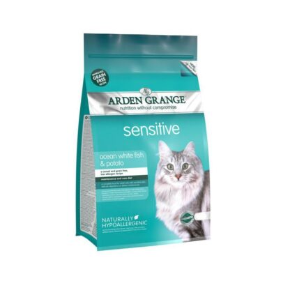 0179 8412 arden grange sensitive cat food 416x416 - Ξηρή Τροφή Γάτας Arden Grange Sensitive Ocean White Fish & Potato 2kg