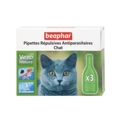 0183 9779 antiparasitaires chat x3 pipettes beaphar 416x416 - Beaphar αμπούλες γάτας 3 τεμάχια