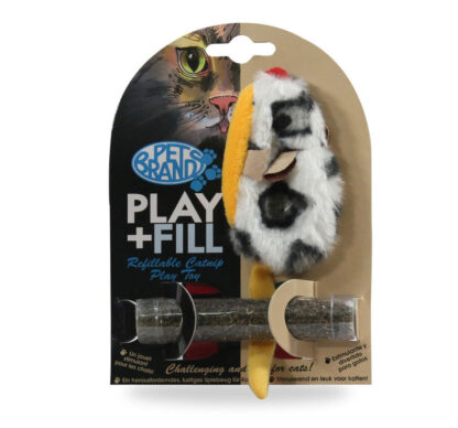 0192 4373 play and fill 416x388 - Παιχνίδι γάτας Pet Brand Play & Catnip Fill Refillable