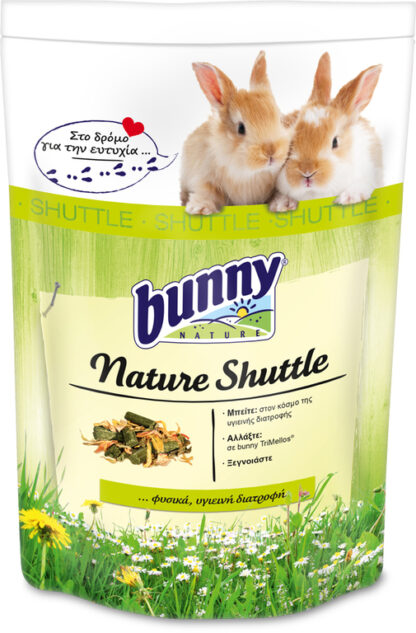 0198 6834 bunny shuttke 416x633 - Τροφη Για Κουνελι Bunny Nature Green Dream Shuttle 600gr