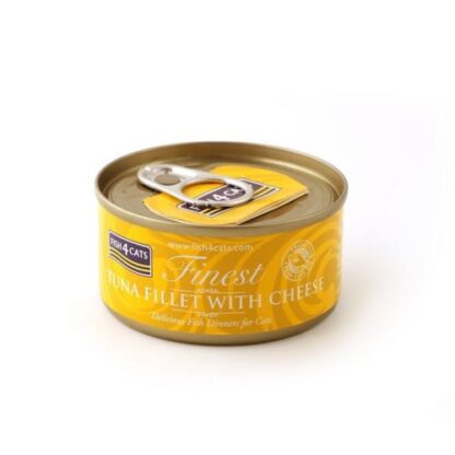 0214 4531 fish 4 cats tuna fillet 416x416 - Fish4Cats Finest Tuna Fillet With Cheese 70γρ