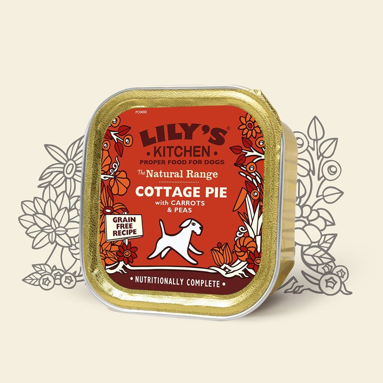 Lily's Kitchen Cottage Pie With Carrots & Peas Grain Free