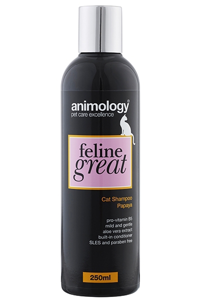 0220 3825 animology feline great - ANIMOLOGY FELINE GREAT CAT SHAMPOO PAPAYA 250 ML
