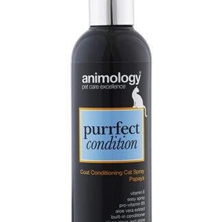 0221 9038 purrfect condition 324x324 - ANIMOLOGY PURRFECT CONDITION COAT CONDITIONING CAT SPRAY PAPAYA 250 ML