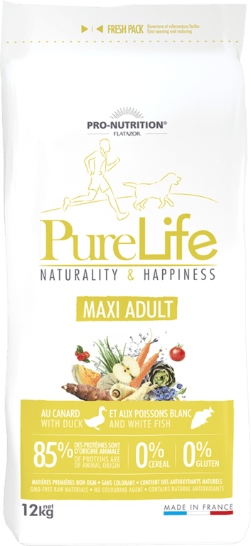 0221 9638 pure life maxi adult - Pure Life Maxi Adult 12kg Grain Free