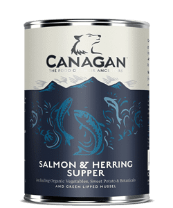 0222 5283 canagan salmonsupper - Κονσέρβα σκύλου Canagan Turkey & Duck Dinner Grain Free  395g