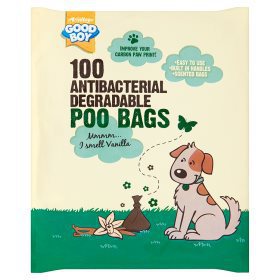 0222 7734 poo bag - Good Boy 100 Antibacterial Poo Bags