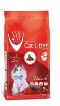 0224 0221 vancat natural - Άμμος γάτας Van cat classic 10kg