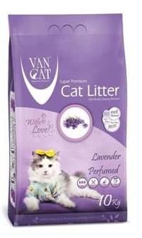 0224 0227 lavender vancat - Άμμος γάτας Van Cat με άρωμα λεβάντας 10kg