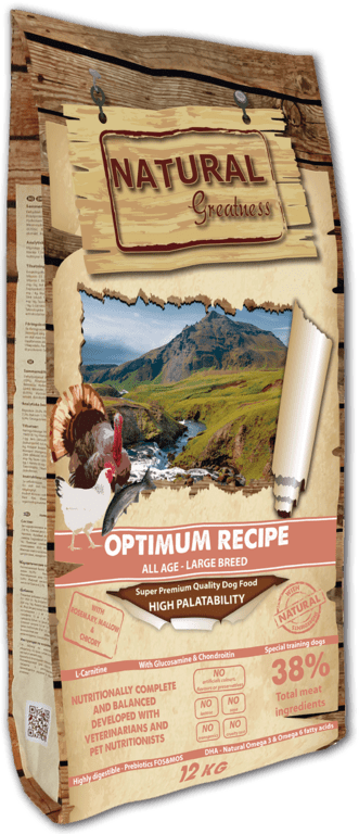 0226 4023 natural greatness optimum recipe - Natural Greatness Optimum Large Breed Recipe 12kg