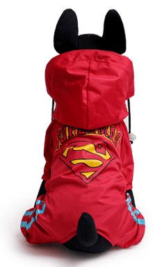 0228 9614 superman2 - Αδιάβροχο σκύλου Superman 2XL / 3XL/ 4XL