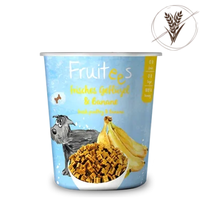 bosch fruitees banana snacks dog lixoudies