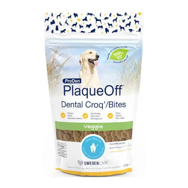 Κροκέτα ProDen Plaque Off 150gr 1 plaque off kroketa skylou