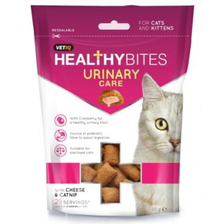 healthy bites urinary care 324x324 - HEALTHY BITES URINARY CARE CHEESE & CATNIP -65gr