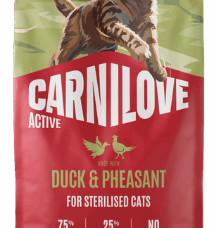 carnilove duck pheasant cat