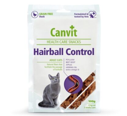 Canvit hairball snak gatas 3