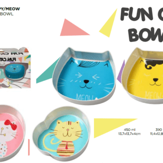 funcat bowl 324x324 - Fun Cat Bowl 390ml