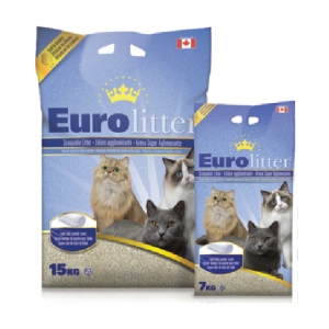 ammos gatas eurolitter baby powder - Άμμος γάτας Catzone Cat Litter Clumping - Antibacterial 10kg