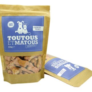 toutous et matous prosouto 324x324 - Μπισκοτα σκυλου Toutous et Matous σολομος