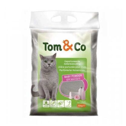 Tom & Co Clumping Cat Litter 15kg