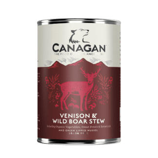 konserva skylou canagan venison and wild boar 324x324 - Κονσέρβα σκύλου Canagan Venison & Wild Boar Stew 400gr