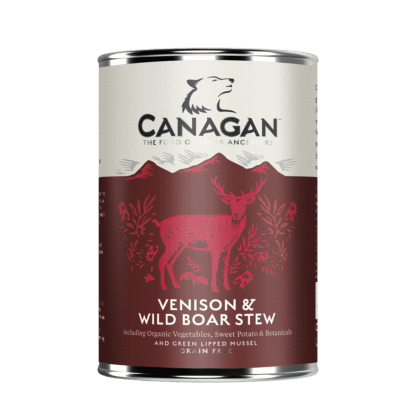 Κονσέρβα σκύλου Canagan Venison & Wild Boar Stew 400gr