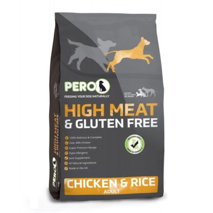 PERO SUPER SENSITIVE GLUTEN FREE ΚΟΤΟΠΟΥΛΟ & ΡΥΖΙ ΞΗΡΑ ΤΡΟΦΗ ΣΚΥΛΟΥ 2kg