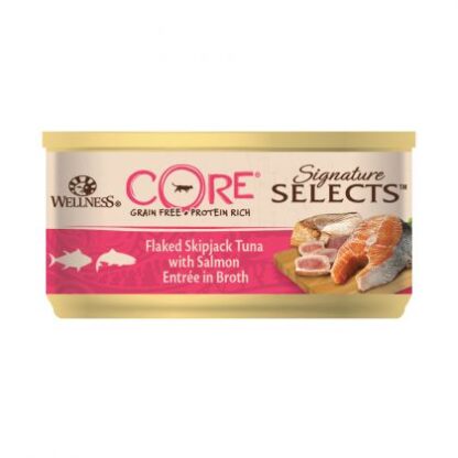 Wellness Core Signature Select Grain Free Τόνος και Σολομός 79gr