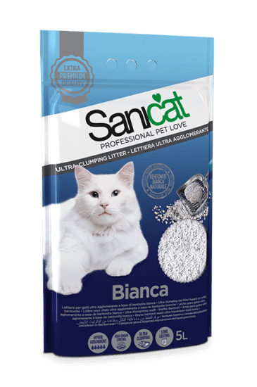 sanicat bianca petopoleion - SANICAT BIANCA ΑΜΜΟΣ ULTRA CLUMPING 5lt