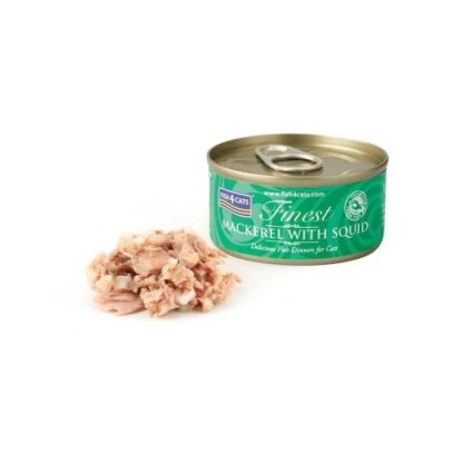 FISH 4 CATS ΣΚΟΥΜΠΡΙ & ΚΑΛΑΜΑΡΙ -70g