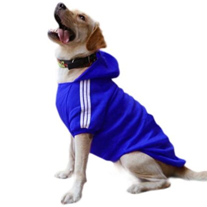 Web Photo Editor 4 416x416 - Φούτερ για σκύλο Adidog Μπλε