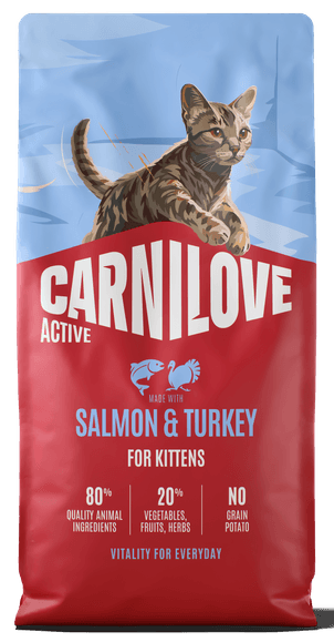 Carnilove Active® Salmon & Turkey for Kittens 400gr 1 carnilove kitten