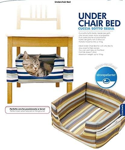 under chair bed - GimCat Cat Pet Bed Chair for Cats