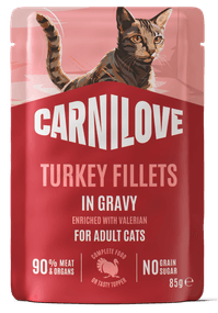 Carnilove® Pouches Turkey enriched with Valerian 85gr