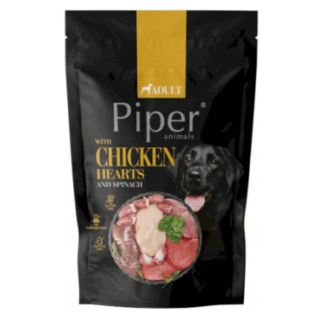 Piper Φακελάκι Σκύλου Με Καρδιά Κοτόπουλου & Καστανό Ρύζι 500gr