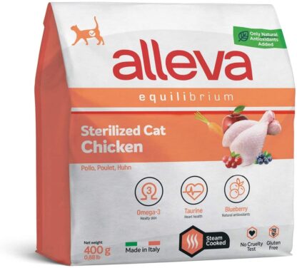 alleva gatas chicken sterilised