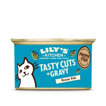 Lily's Kitchen Tasty Cuts Ψάρια Ωκεανού (Κομματάκια σε σάλτσα) 85gr
