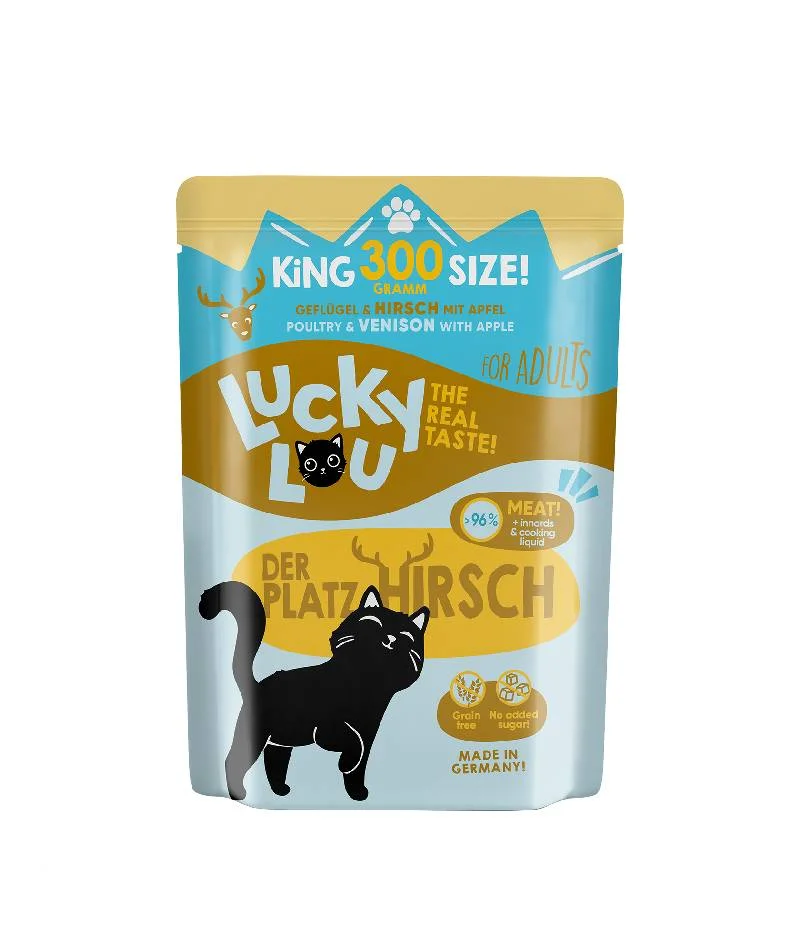 Lucky_Lou_LifeStage_Adult_Poulerika_kai_Elafi_300g