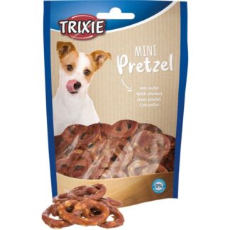 Trixie mini pretzels me kotopoulo with chicken