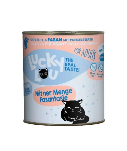 Lucky Lou LifeStage Adult Πουλερικά & Φασιανός (με Κόκκινο Μύρτιλο) 800gr