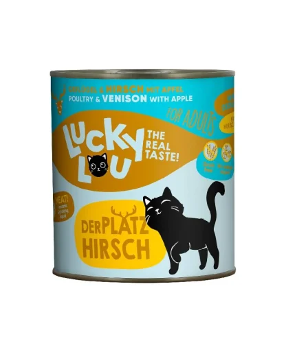 Lucky Lou LifeStage Adult Πουλερικά & Ελάφι (με Μήλο) 800gr