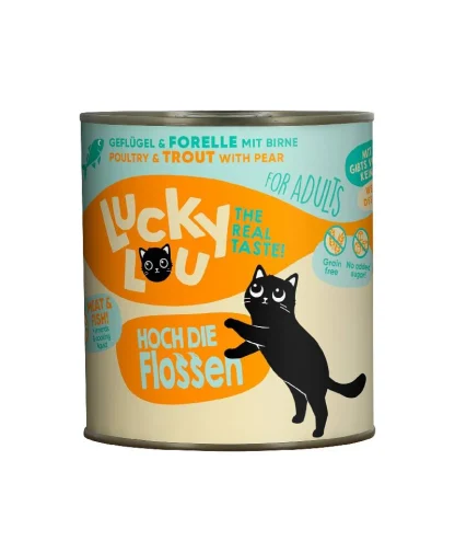 Lucky Lou LifeStage Adult Πουλερικά & Πέστροφα (με Αχλάδι) 800gr