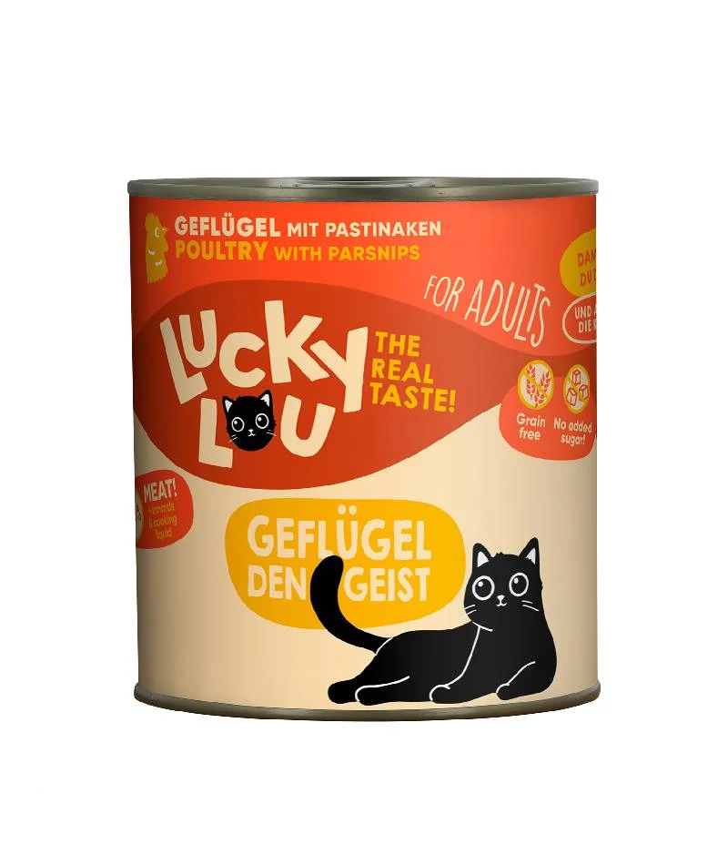 Lucky Lou LifeStage Adult Πουλερικά (με Παστινάκι) 800gr