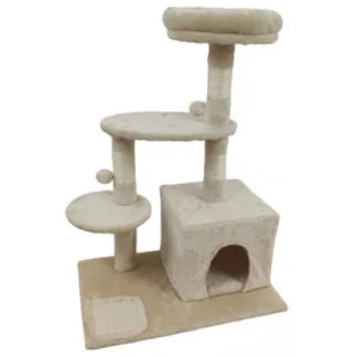 Denik Pets Ονυχοδρόμιο Γατόδεντρο Μπεζ 60x40x84εκ.