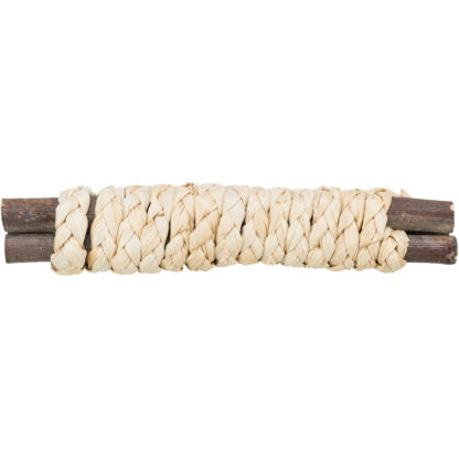 Trixie Wooden sticks with straw, 15 X 3 cm