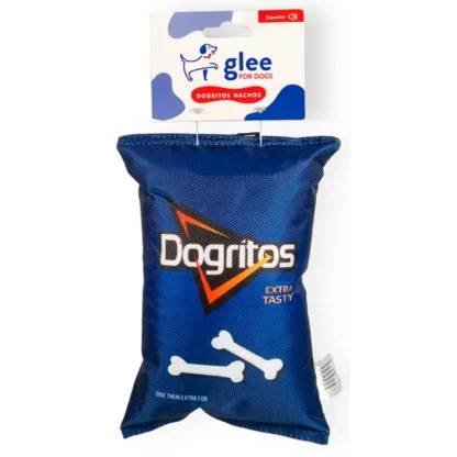 Παιχνίδι Σκύλου Glee Dogritos Squeaky Μπλε 20x15cm